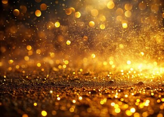 Golden Dust Storm: Atmospheric Documentary Photography of Sunlit Particles