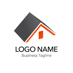 Logo Property Building Real Estate Company Design Template
