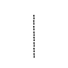 stitched vertical borders