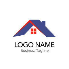 Logo Property Building Real Estate Company Design Template