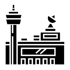 airport icon design	
