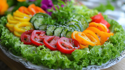 salad, healthy food, vegetables
