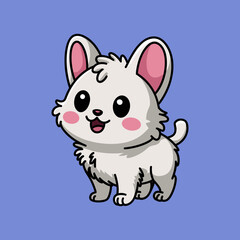 Cute Cartoon cat Illustration