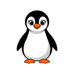 Cute Cartoon Penguin cartoon Illustration