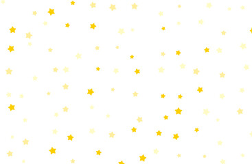 カラフルな星の背景素材