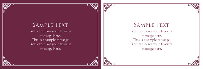 フレームデザインセット