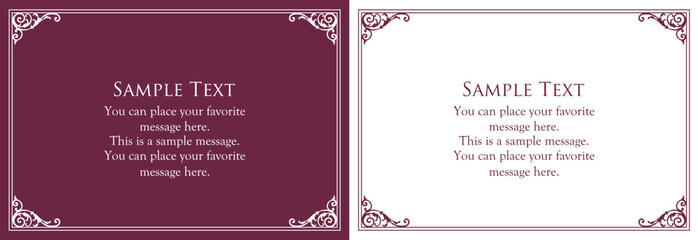 フレームデザインセット