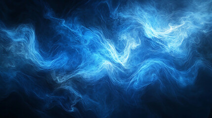 Obraz premium Abstract blue and black painting textures, blue abstract background with rotating lines, 4K high-definition wallpaper1desktop wallpaper hd, wallpaper 3d