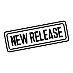 new release stamp sign symbol vector flat icon	