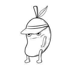 cartoon manggo
