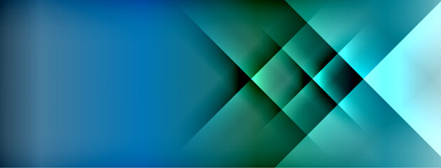 Colorful gradient with lines made of shadow and light. Creative background