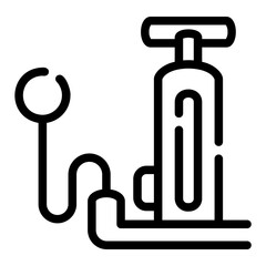 air pump Line Icon