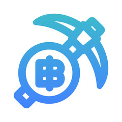 Obraz premium bitcoin mining