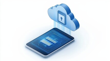 Cloud computing device with integrated notepad, enhancing digital workflows and productivity