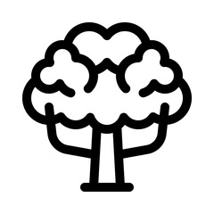 Tree line icon