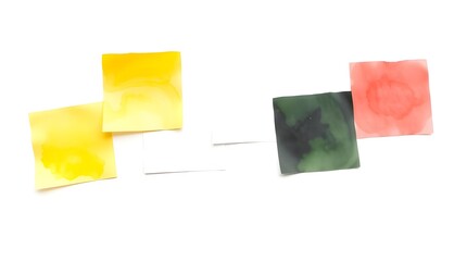 Colorful sticky notes background is perfect for creative projects, presentations, and ideas