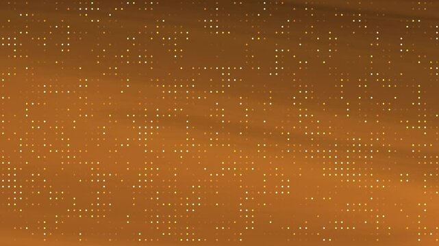 particle abstract background golden blink