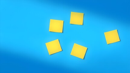 Colorful sticky notes background is perfect for creative projects, presentations, and ideas