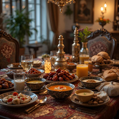 ramadan kareem, iftar party