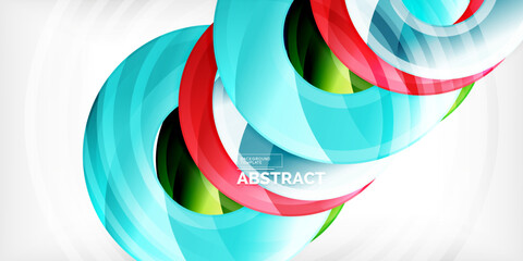 Circles, round elements, ring shapes premium background. Vector Illustration For Wallpaper, Banner, Background, Card, Book Illustration, landing page