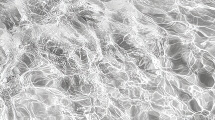 Fototapeta premium Calm water surface reflecting light in serene environment