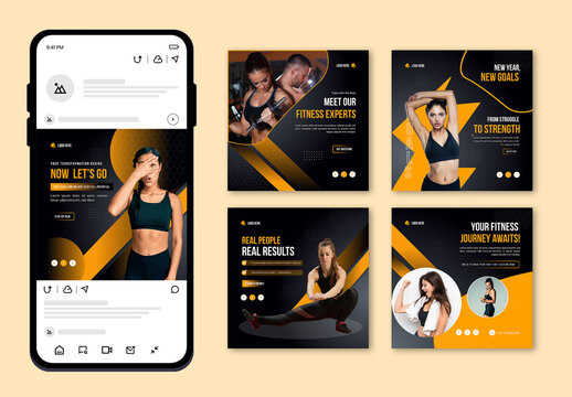 Gym Social Media Post