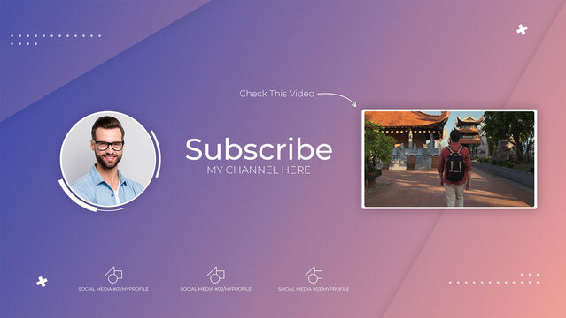 Soft Gradient End Screen