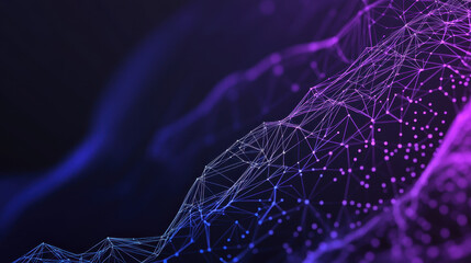 Blue-purple emitting technology particles