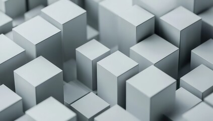 Softly textured light gray geometric background with subtle shapes.