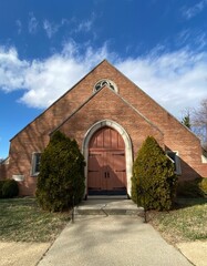Church front door