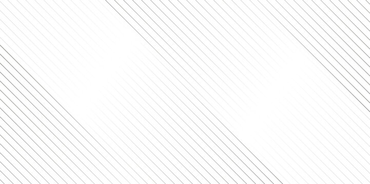 Gradient linear fabric oblique retro vector stripe diagonal dynamic fabric abstract white and gray geometric creative tech seamless textile design.