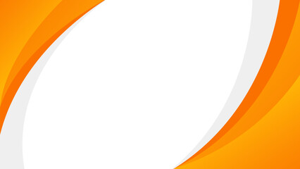 Abstract orange curve background. Modern dynamic wallpaper. Design for banners, templates, posters, business cards, sales, ads, events, web, and pages. Vector illustration