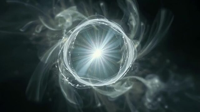 Mesmerizing Ethereal Swirls Creating a Stunning Visual Symphony of Light and Motion