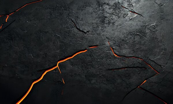 Dark cracked stone texture background