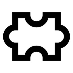 Puzzle - Simple Minimalist Sport Icon