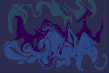 Abstract Colorful Fluid Marble Background