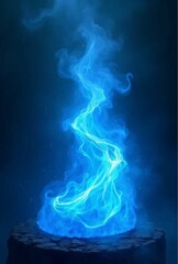 Fototapeta premium abstract blue background
