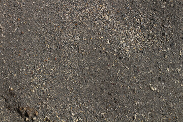 High-Resolution Close-up of Gray Gravel Texture