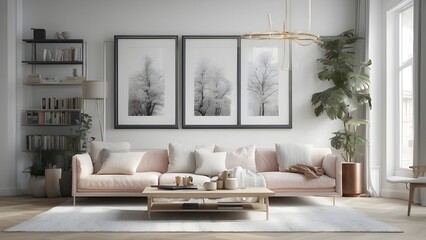 Luxury Home Interior – Elegant Sofa and Stylish Furniture"