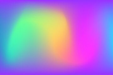 Vivid blurred colorful abstract gradient background