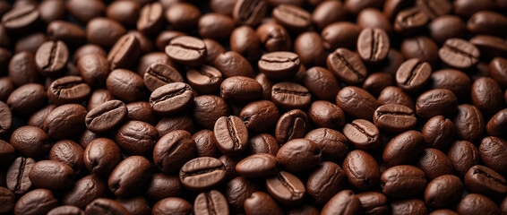 coffee beans close up