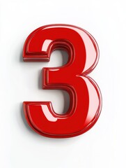 Naklejka premium sales text wording alphabet red 3D element promotion discount shopping with white background 2 illustration