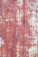 Vertical shot of rusty metal surface .