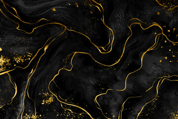 black-golden-marble-background