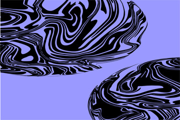 Abstract Colorful Fluid Marble Background