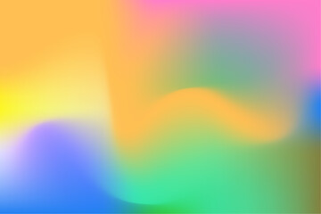 Vivid blurred colorful abstract gradient background