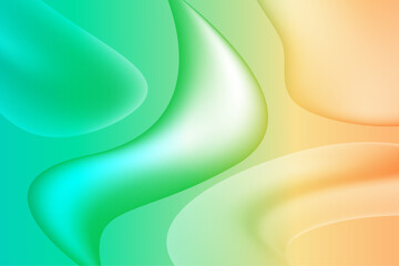 Vivid blurred colorful abstract gradient background