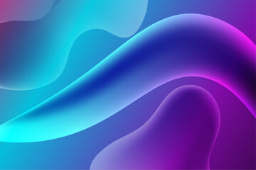 Vivid blurred colorful abstract gradient background