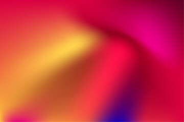 Vivid blurred colorful abstract gradient background