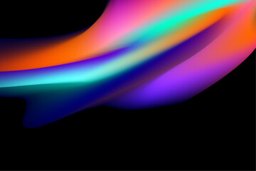 Vivid blurred colorful abstract gradient background